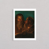 The Apostles John And Paul, 1854, Petrus Van Schendel, Poster